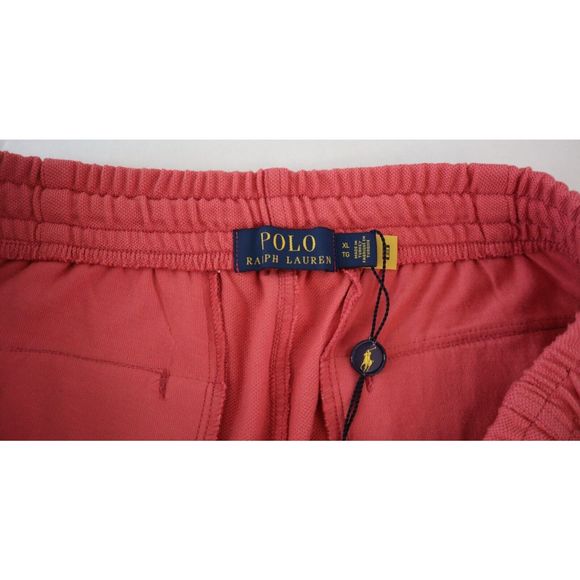 Polo Ralph Lauren 710842624017 Men's Sz XL Red 6" Polo Prepster Mesh Shorts $80 - Picture 4 of 10